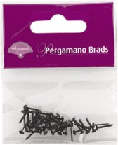 pergamano brads 40st zwart 3mm per-ac-70271-xx