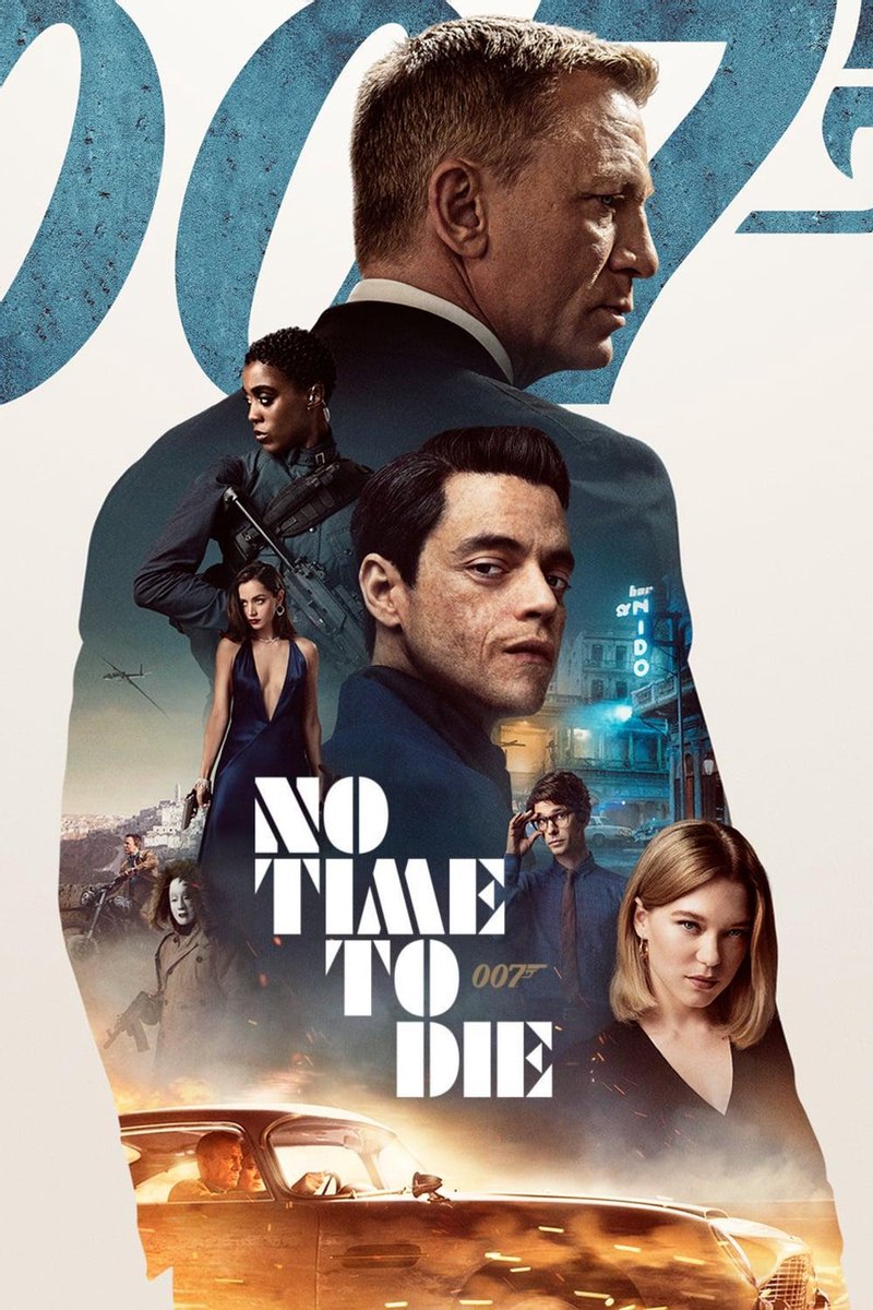 Kimano Poster - James Bond No Time To Die (ii) - 91.5 X 61 Cm - Multicolor - Kimano
