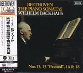 Wilhelm Backhaus - Beethoven: Piano Sonatas Nos. 13, 15 "pastoral", 16 & 18 (CD)