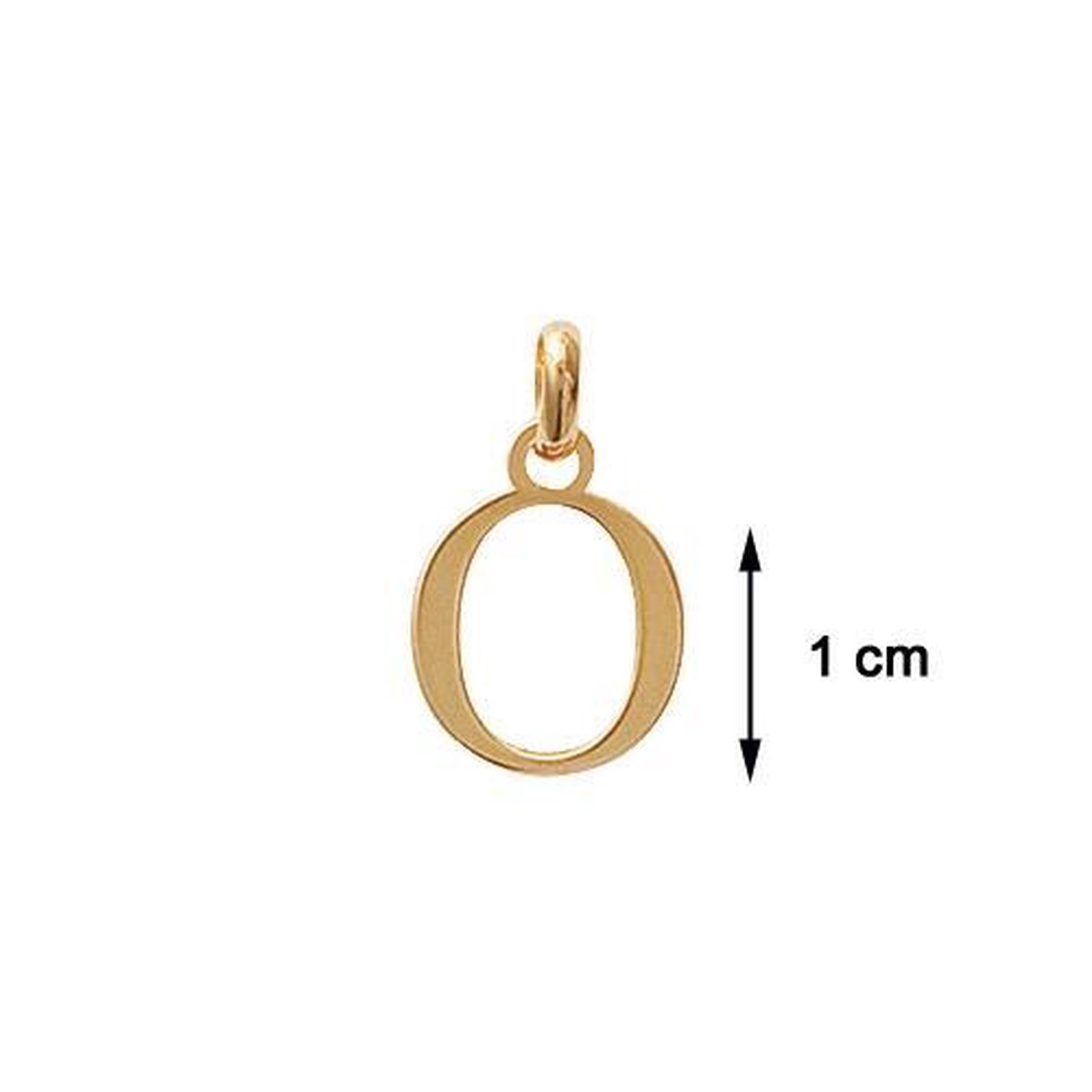 Blinx Jewels Vergulden Hanger Letter O
