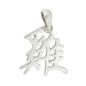 Blinx Jewels Zilveren Hanger Chinese Horoscoop Haan