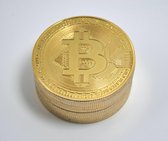 Bitcoin Munt met Hoes | Fysieke bitcoins | 2 STUKS