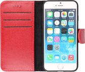 Galata Book case iPhone 8 / 7 / SE 2020 vintage echt leer rood hoesje