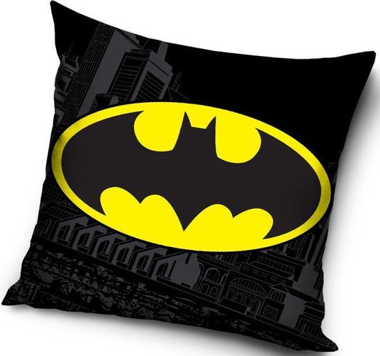 Batman Kussensloop met rits - 40 x 40 cm - Polyester