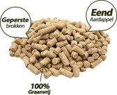 BiMa's Choice hondenvoer geperste brok eend/aardappel - graanvrij 10 kg