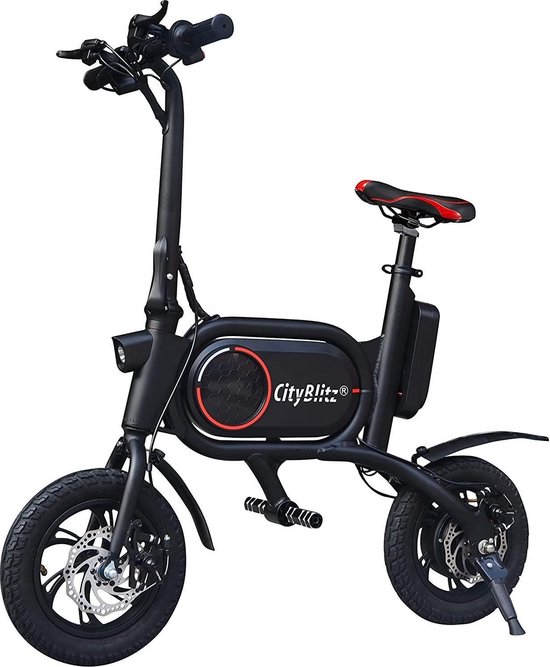 CityBlitz Elektrische mini scooter - Zwart | bol.com