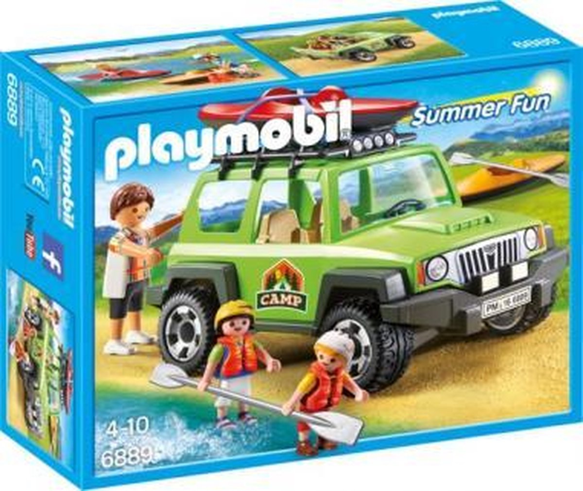 Playmobil Familieterreinwagen met kajaks - 6889 — afbeelding 12