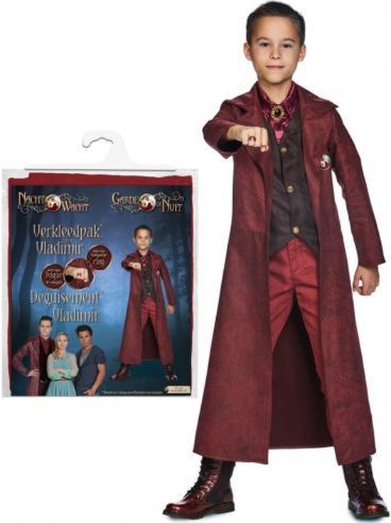 Nachtwacht verkleedkleding - verkleedpak Vladimir 3/5 jaar - maat 116