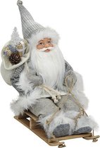 Kerstman Grijs (30 cm)