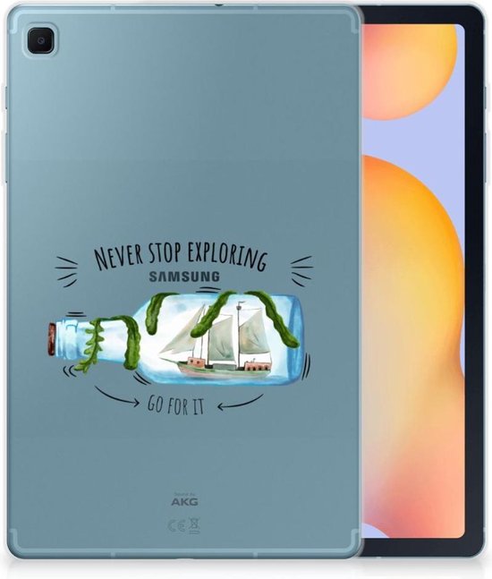 Étui pour tablette Samsung Galaxy Tab S6 Lite Coque arrière en TPU design  Boho Bottle... | bol.com