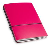 X17 - A6 Notitieboek LEFA Magenta met 2 inlays