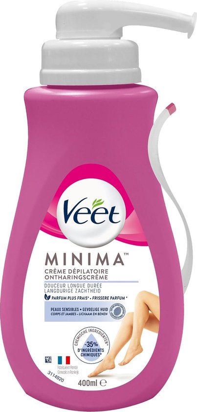Veet - Ontharingscrème - Gevoelige Huid - 5 x 400ml - Voordeelverpakking |  bol.com