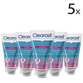 Clearasil Reinigingsgel Ultra Rapid Action Scrub Wash 150ml x5