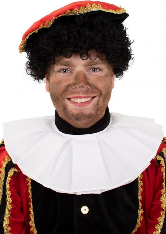 Piet kraag katoen de luxe 4 laag.