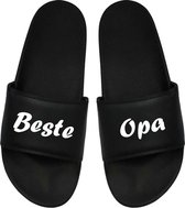 Cadeau Kerstmis - Cadeau Kerst - Cadeau Opa - Cadeau - Opa Badslippers - Heren badslippers - Cadeau Badslippers 44