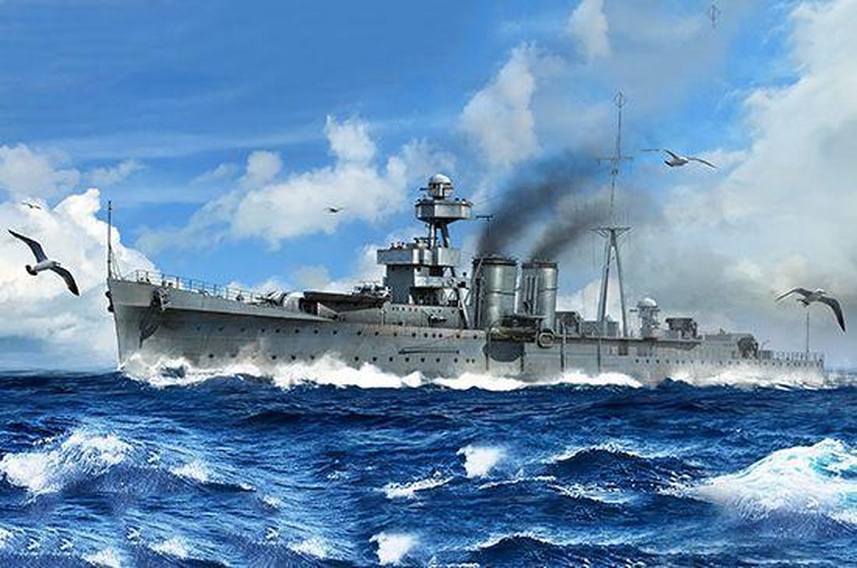 Trumpeter 05362 HMS Calcutta Bouwpakket Schaal 1:350