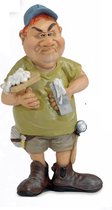 Figurine Drôle Professions Plâtrier 16 cm Le Monde de la Bande Dessinée de la Caricature Figurines - Figurines BD - Cadeau pour - Cadeau - Cadeau - Cadeau d'anniversaire