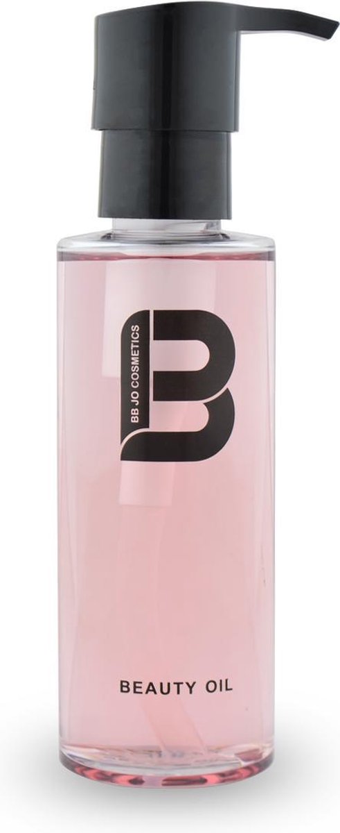 BB JO Beauty Oil 125 ml - Gezichtsreiniger verrijkt met pepermunt- en rozen extracten - BB JO Cosmetics