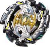 Tol voor beyblade burst - speelgoed - single top - EXCLUSIEF launcher zwart zilver