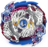 Tol voor beyblade burst - speelgoed - single top - links draaiend - EXCLUSIEF launcher blauw paars