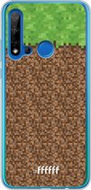 Huawei P20 Lite (2019) Hoesje Transparant TPU Case - Minecraft - Grass #ffffff