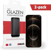 2-pack BMAX geschikt voor de Apple iPhone 12 Pro Max Screenprotector van gehard glas / Beschermglas / Tempered Glass / Glasplaatje