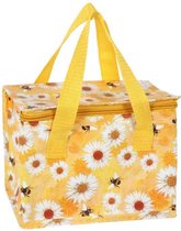 Something Different Lunchtasje/Koeltas Daisy and Bee Geel