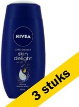 Nivea Douchegel Skin Delight Relaxing Lavendel - Voordeelverpakking 3 x 250 ML