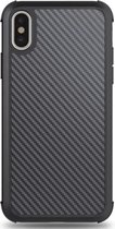 Apple iPhone XR hoesje - Zwart - Carbon - Shockproof Soft TPU