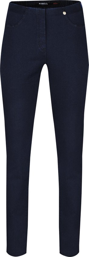 Robell Bella Dames Comfort Jeans - Donker Blauw - EU46 | bol.com