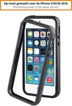 Fooniq Telefoonhoesje - Bumper - Geschikt Voor Apple IPhone 5 - Zilver