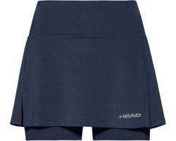 Head Club Basic Skort Tennis Tenniskleding Dames Blauw - Maat XS