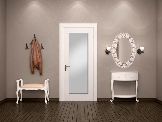 KILAMY - Miroir adhésif pour porte - env.39x111 cm | bol.com