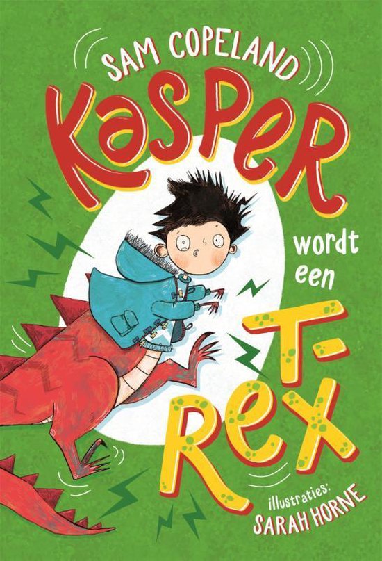 Boek cover Kasper 2 -   Kasper wordt een T. rex van Sam Copeland (Hardcover)