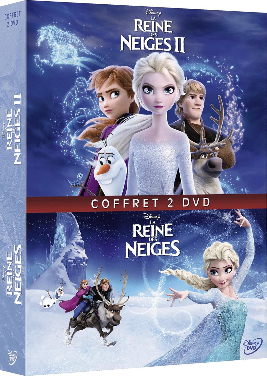 adverteren Nauwgezet zak Frozen 1 + Frozen 2 - Import - DVD (Dvd) | Dvd's | bol.com