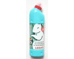 Loda wc gel 3 in 1 Javel-Eucalyptus - 6 x 750 ml - Bleekt Reinigt en Ontgeurt