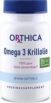 Orthica Omega-3 Krillolie (visolie) - 60 mini softgels