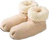 Warmies Slippies comfort maat 37 - 41 beige