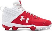 Under Armour Leadoff RM Mid kinderen - rood - maat 38.5