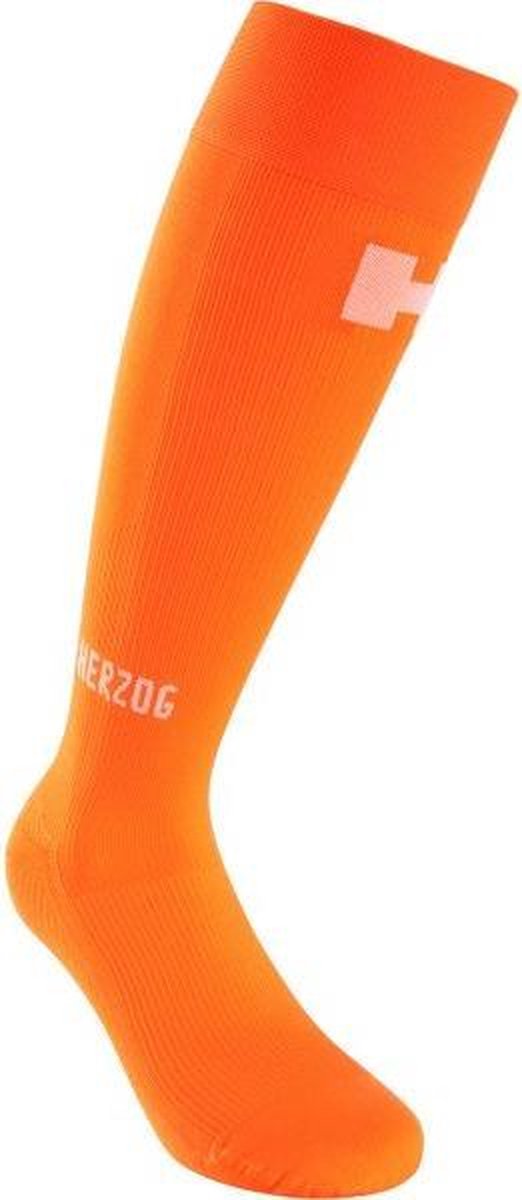 Herzog PRO Compressiekousen oranje, groen en geel