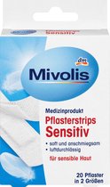 Mivolis pleister gevoelig voor gevoelige huid (20 stuks)