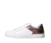 KUNOKA Gabrielle white/scaly rose - Sneakers Dames - maat 41 - Wit Goud