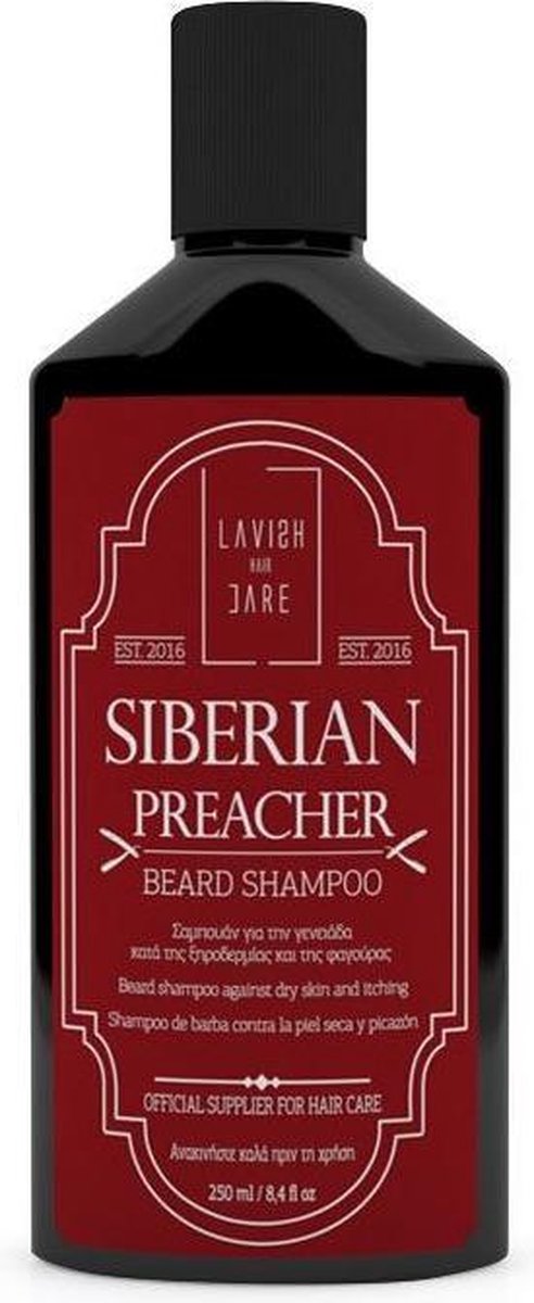 Lavish Hair Care Siberian Preacher Beard Shampoo 250ml