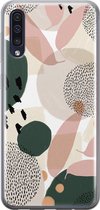 Leuke Telefoonhoesjes - Hoesje geschikt voor Samsung Galaxy A50 - Abstract print - Soft case - TPU - Print / Illustratie - Multi