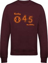 Tennis sweater - 045 Heerlen tennishelden (bordeaux)