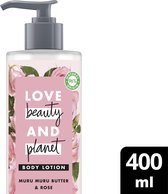 Love Beauty and Planet Muru Muru Butter & Rose Delicious Glow Bodylotion - 400 ml