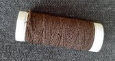 Corna elastisch garen 0,8 mm - bruin - 1 klosje 20 m - col 1004 - elastiek draad - geschikt voor sieraden