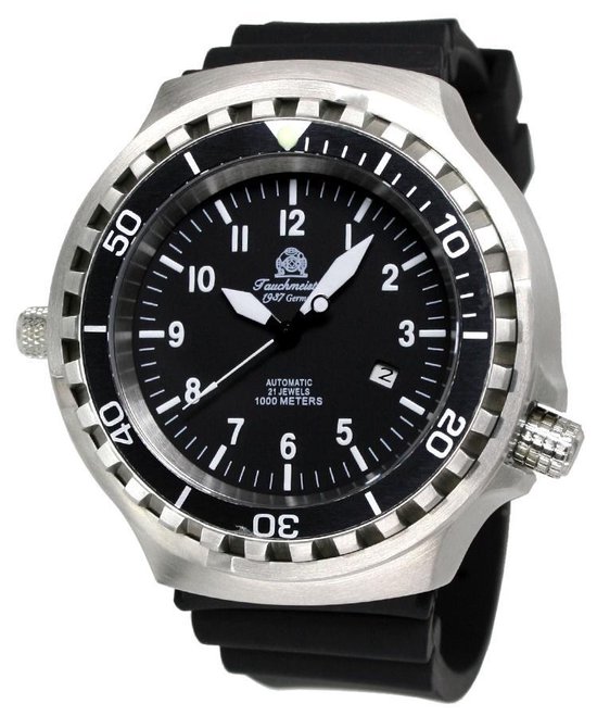 kleur Seraph omvang Tauchmeister T0286 XXL automatisch duikers horloge 1000m | bol.com
