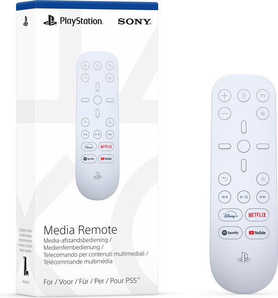 Sony PS5 Media afstandsbediening - Wit