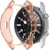 Samsung Galaxy Watch 3 45MM Hoesje Flexibel TPU Bumper Oranje